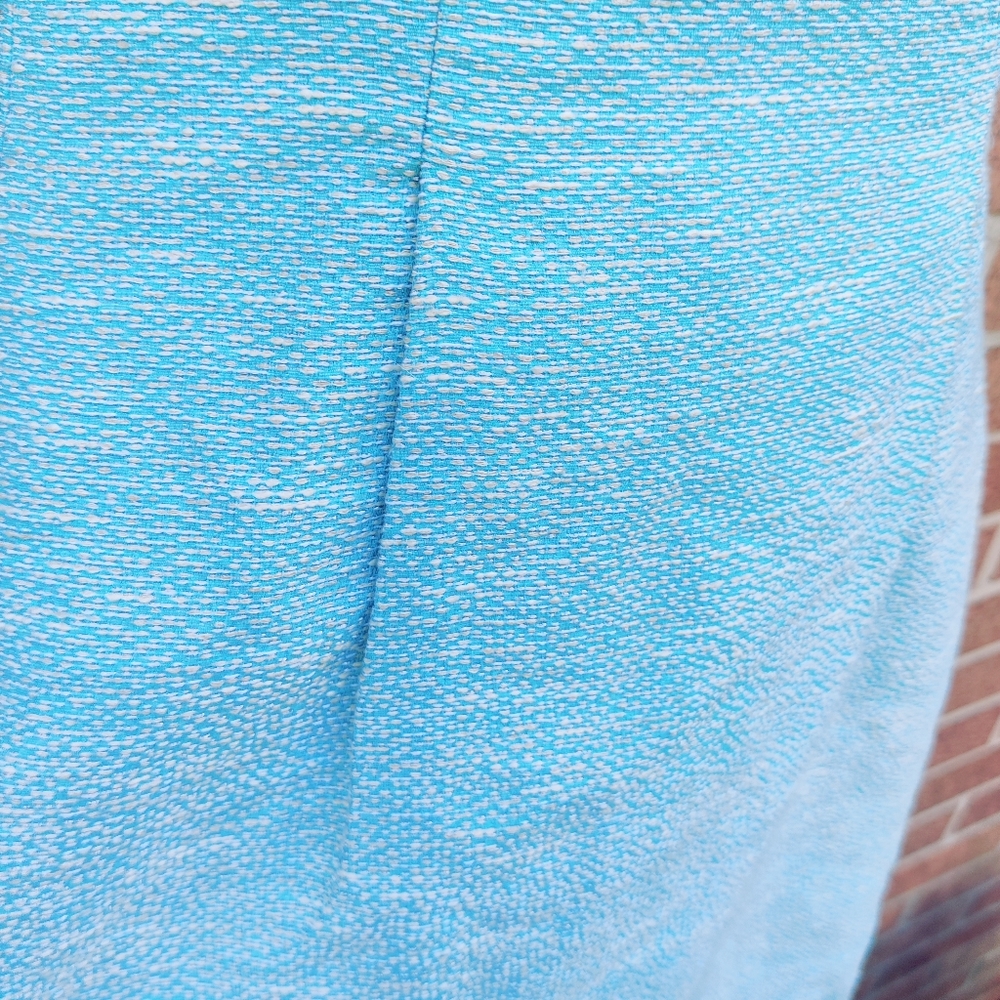 Elie Tahari Blue Tweed Dress - Picture 3 of 8
